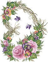 Картина для вишивки нитками на канві А3-14-56 КіО