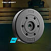 Диск для штанги Trex Sport 15 кг Композитний диск для штанги Блин для штанги, фото 2