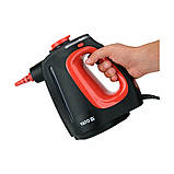 Мийка парова від електромережі 230 В (1350 Вт) ємність води 550 мл (температура 110°С ) Yato YT-85760, фото 7