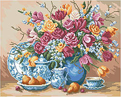 Картина для вишивки нитками на канві А3-14-59 КіО