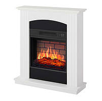 Камінокомплект ArtiFlame Collins AF18B білий Електричний Камін з ефектом живого вогню, фото 3