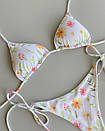 Купальник Moana квітковий принт бікіні на зав'язках, фото 4