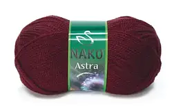Nako ASTRA (Нако Астра) №00999 бордо (Пряжа 100% акрил, нитки для в'язання)