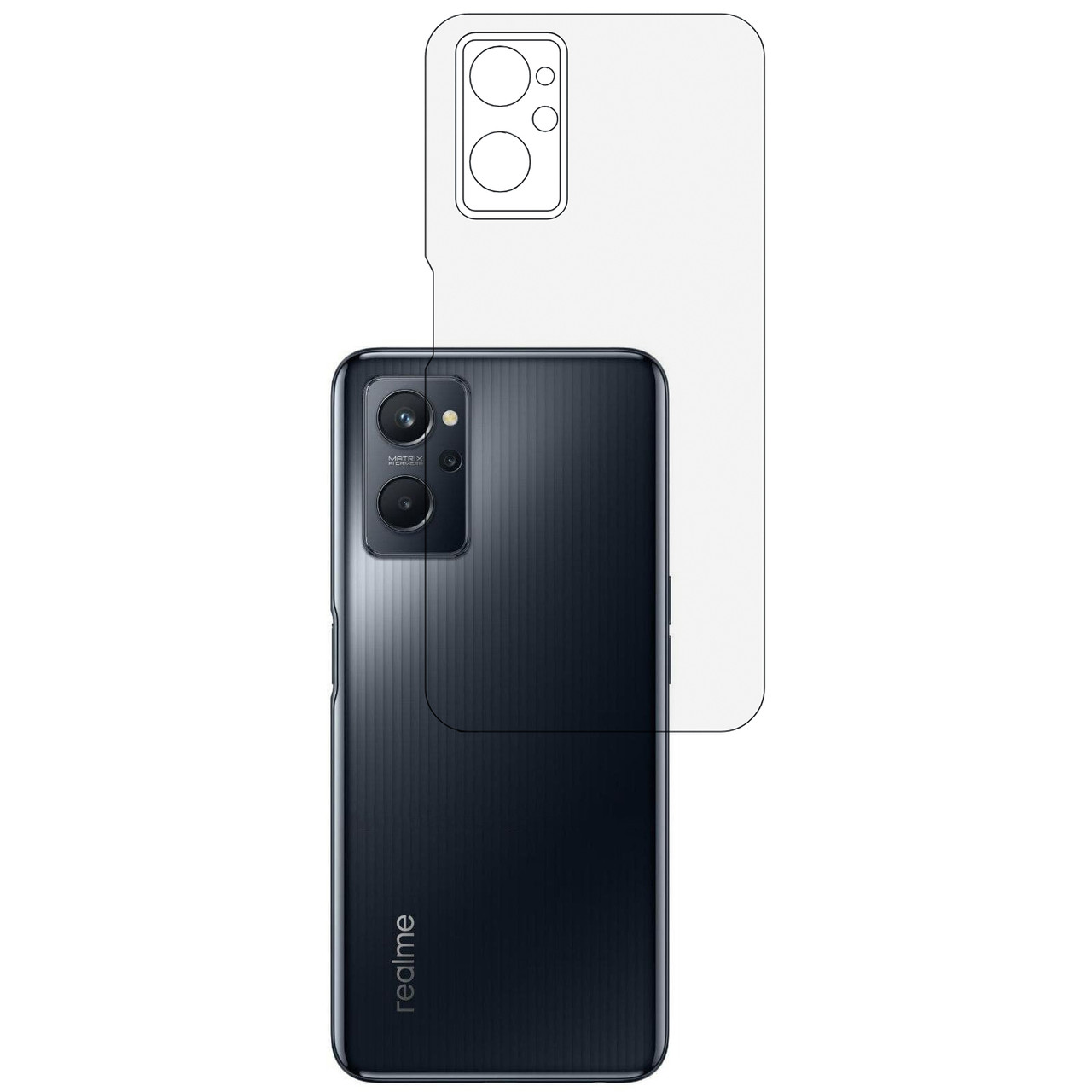 Плівка на задню панель Mietubl HD для Realme 9i, фото 1