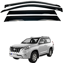Дефлектори вікон (вітровики) до Toyota PRADO FJ150 2010+ (Defl)