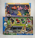 Великий Набір "Щанячий Патруль" 11 в 1: Трейлер-База 44 см та Команда Рятувальників 7 Машинок Paw Patrol, фото 4