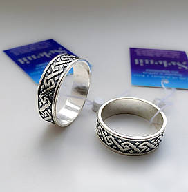 Срібне кільце Вишиванка, 5 грамів