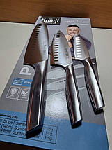 Ніж сантоку Grand Gourmet 18,5 см Krauff 29-243-014, фото 3