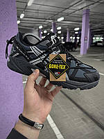 Чоловічі зимові термо кросівки Asics Gel Kahana 8 Waterproof, чоловічі чорні непромокальні кросівки Асикс