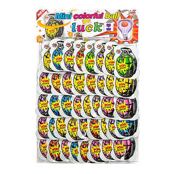 Бомбочки хлопавки дитячі «Граната кольорова» надувна граната іграшка для активних ігор на свіжому повітрі Набір 80 штук 2 упаковки