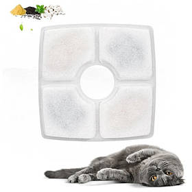 Фільтр для питного фонтану змінний Pet Water FOUNTAIN вугільний фільтр для автоматичної напувалки