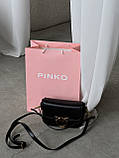 Жіноча сумка Love Box Bag Pinko Чорний, фото 3