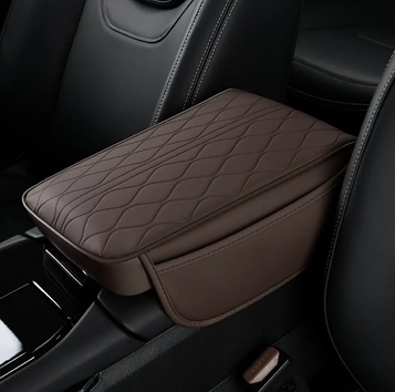 Авто-подушка для підлокітника / Автомобільна подушка на підлокітник з кишенями / Подушка з кишенями для дрібниць в авто