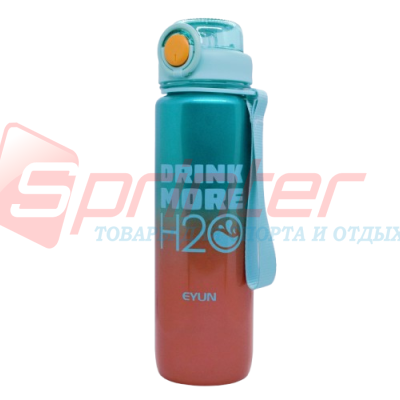 Пляшка для води 1000 мл. YY-941-Блакитний, фото 1