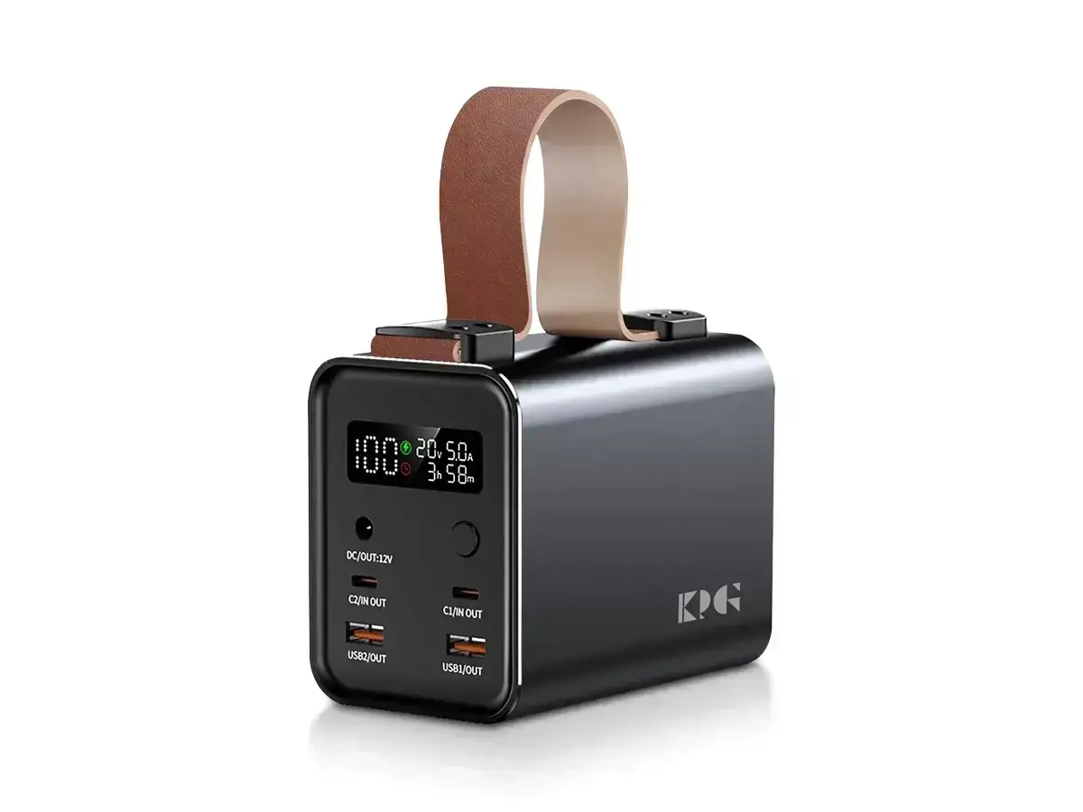 Зовнішній акумулятор Power Bank 60000 мА·год 100 Вт KP KG-600, фото 1