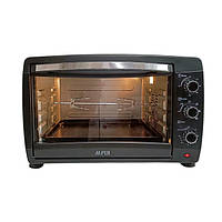Духова піч електрична Мрія 49л (конвекція + підсвітка + гриль) 1800 Вт чорна