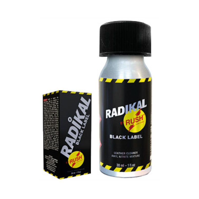 Poppers / попперс Radikal by Rush Black Label 30ml (Amyl) France, фото 1