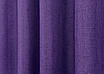 Комплект штор (2шт. 1,5х2,8м.) колекція "Льон Мішковина". Колір фіолетовий. Код 1066ш 30-877, фото 7