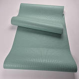 Шпалери вінілові 0.53 × 10.05 м Marburg 11536, зелені однотонні для спальні, вітальні, кухні, коридору, фото 4