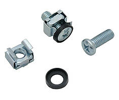 Комплект кріплень гвинт+гайка+шайба (комплект 4 шт.)