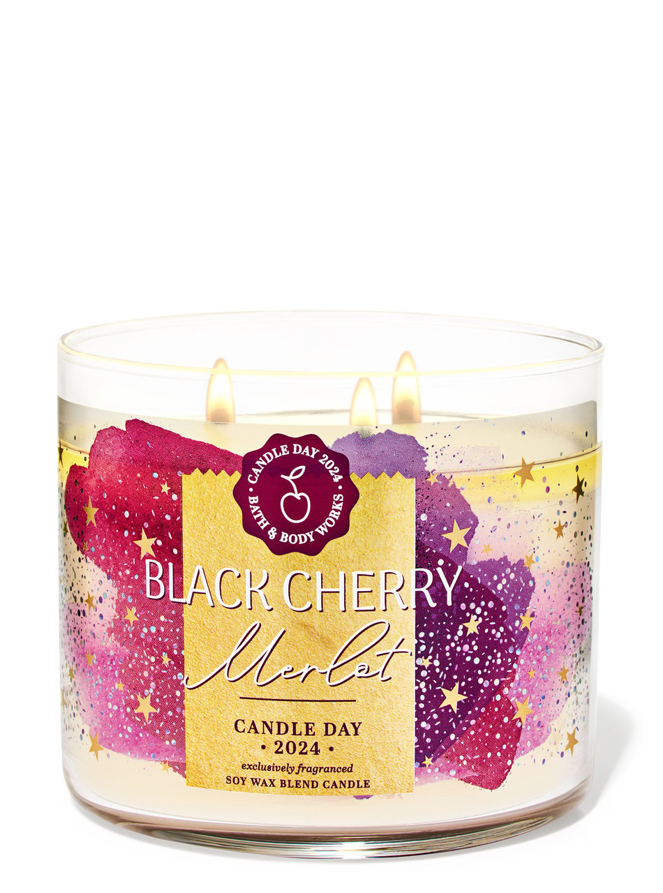 Свічка Bath & Body Works — Black Cherry Merlot на 3 гноти / 411 г, фото 1
