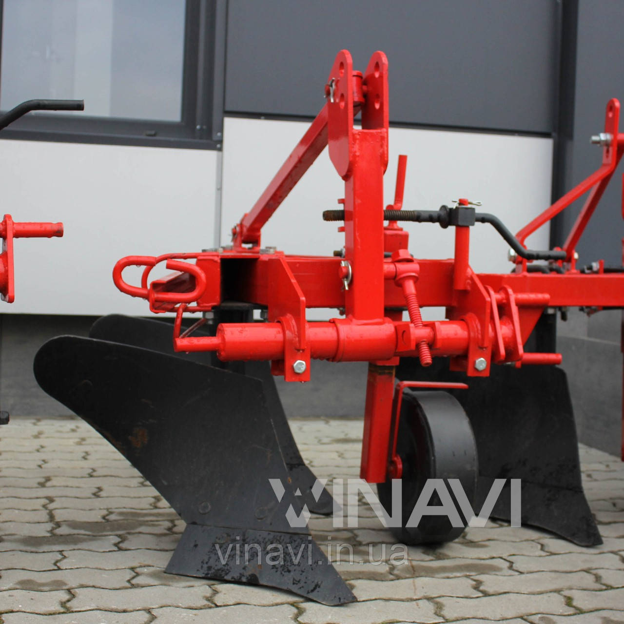 Плуг 2 по 18 см навісний двокорпусний (низька стійка 44 см), фото 1