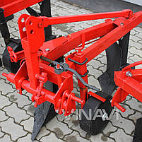 Плуг 2 по 18 см навісний двокорпусний (низька стійка 44 см), фото 3