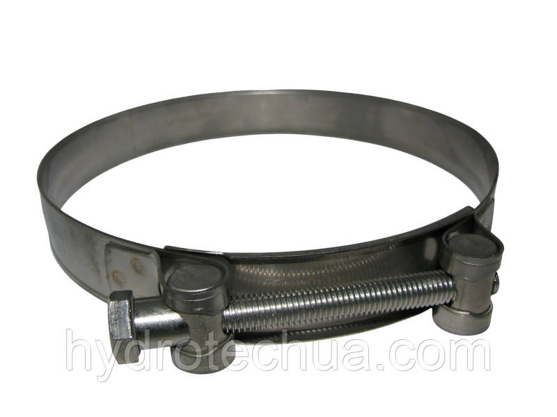 Хомут 162-174 W4 силовий нержавіючий HYDRO TECH