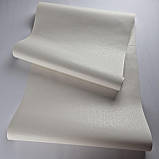 Шпалери вінілові 0.53 × 10.05 м Marburg 53706, молочні однотонні для спальні, вітальні, кухні, коридору, фото 4