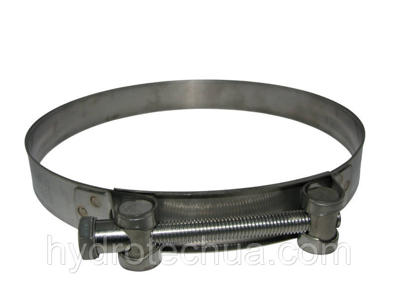 Хомут 188-200 W4 силовий нержавіючий HYDRO TECH