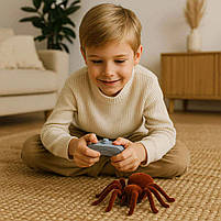 Павук на радіокеруванні 787 — ІЧ керування, світло, рухається, 16 см, коробка, фото 5