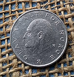 1 крона 1976 року. Норвегiя, фото 2