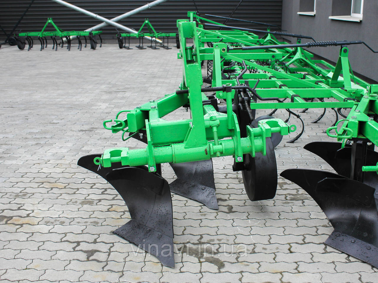 Плуг 2 по 35 см навісний двокорпусний (висока стійка 68 см), фото 1