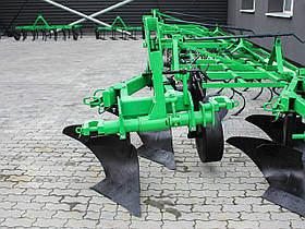 Плуг 2 по 35 см навісний двокорпусний (висока стійка 68 см)