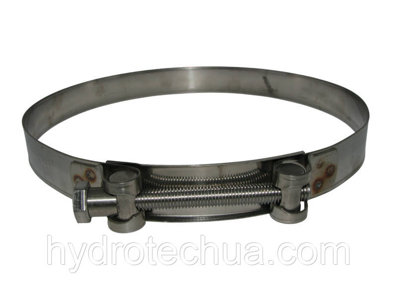 Хомут 214-226 W4 силовий нержавіючий HYDRO TECH