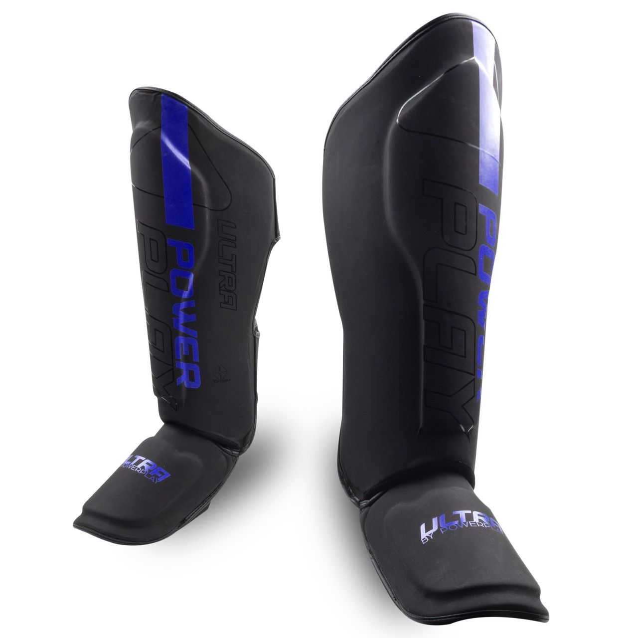 Захист гомілки і стопи PowerPlay 3052 Чорно-Синій L, фото 1