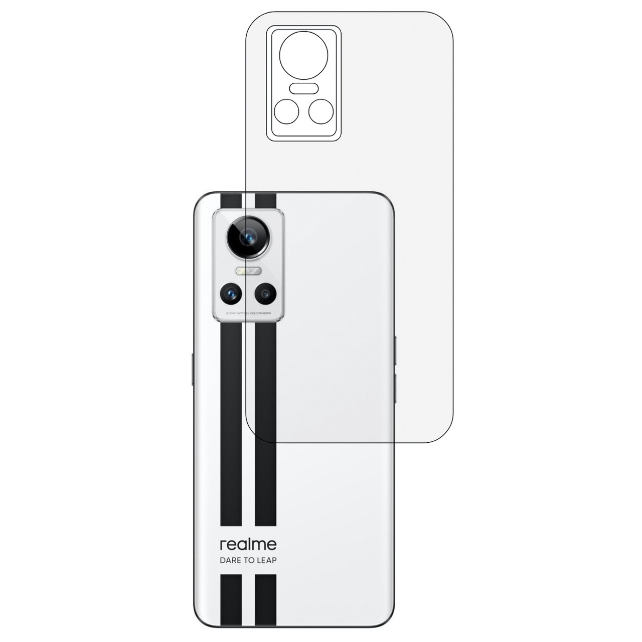 Плівка на задню панель Mietubl HD для Realme GT Neo 3, фото 1