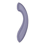 Вібратор для точки G, г-подібний вібромасажер Satisfyer G-Force Violet силікон, 10 режимів, фото 4