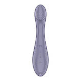 Вібратор для точки G, г-подібний вібромасажер Satisfyer G-Force Violet силікон, 10 режимів, фото 5