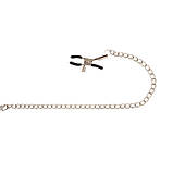 Затискачі для сосків, фіксатори сосочків Behave luxury breathable регульовані з екошкіри, фото 5