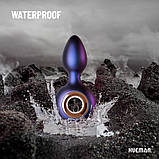 Анальна пробка, анальний стимулятор Hueman Deep Space з вібрацією силіконова, фото 6