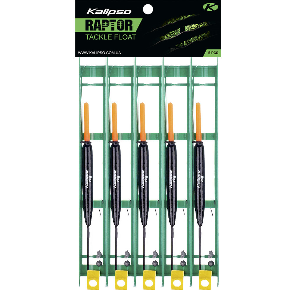 Снасть Kalipso Raptor Tackle float-1008 7m 0.18 mm 2.0g No10 black (5)NEW2025 (203736) 43061050, фото 1