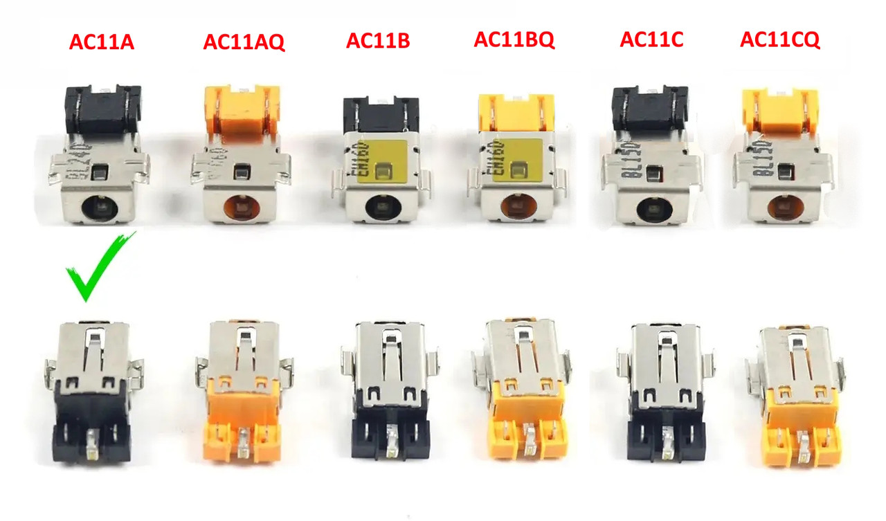 Роз'єм гніздо кабель живлення Acer Aspire TimelineX 3830, 3830T, 3830G, 3830TG - DC30100DW00