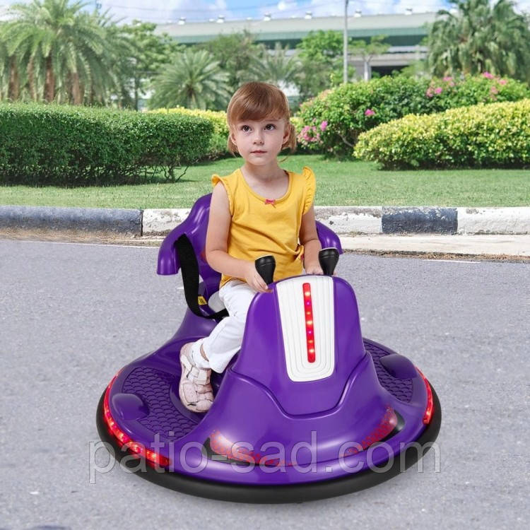 Електромобіль-бампер 6V із 2 режимами керування для дітей до 8 років, фото 1