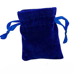 Подарунковий мішечок з оксамиту 8х10 см (+-5 мм) 1 шт. Електрик