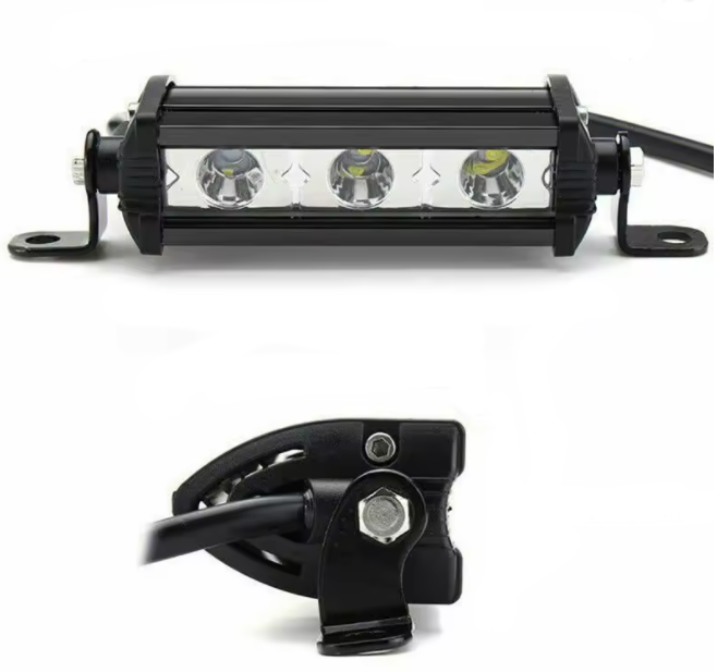 Однорядна світлодіодна фара InLab SL-15 9W CREE SPOT 105мм