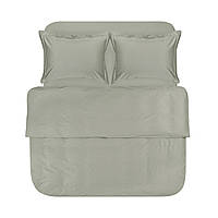 Постільна білизна сатин premium Lotus Home - Dakota Modern хакі полуторний