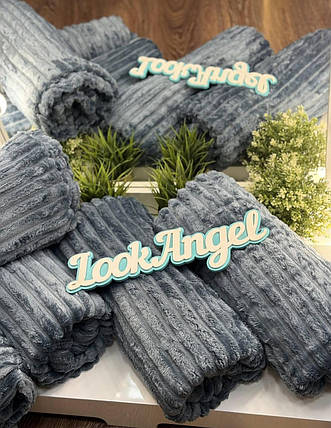 Неймовірно м'який та оксамитовий Плед 180х200 Тканина Плюш, фото 1