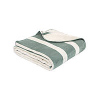 Плед Lotus Home - Infinity Stripe зелений 200*220