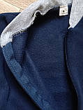 Утеплена (на флісі) кофта кардиган на хлопчика на застібці, р.98, 2-3 роки, фото 3